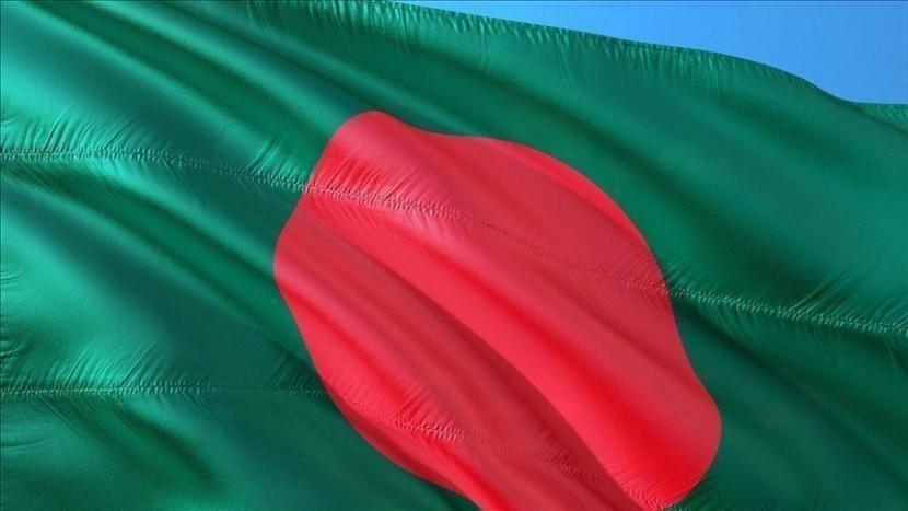 Bendera Bangladesh.