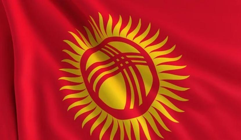 Bendera Kyrgyzstan. Ruslan Kazakbaev dicopot dari jabatannya sebagai menteri luar negeri Kyrgyzstan pada Jumat (22/4/2022).