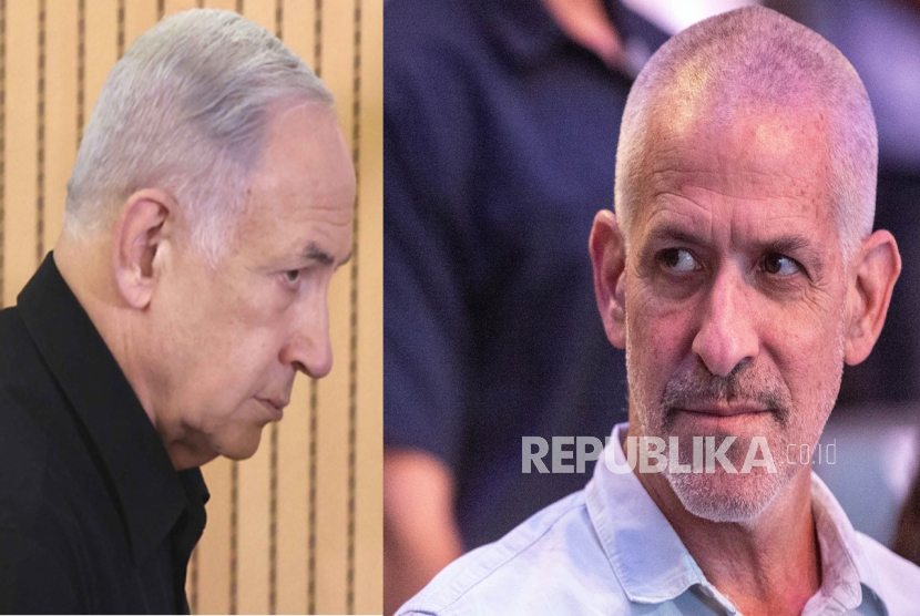 Benjamin Netanyahu dan Ronen Bar