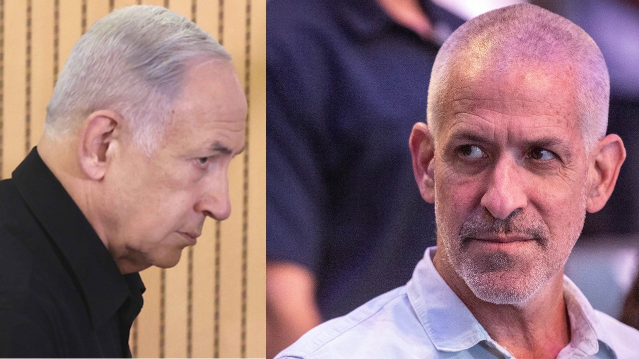 Benjamin Netanyahu dan Ronen Bar