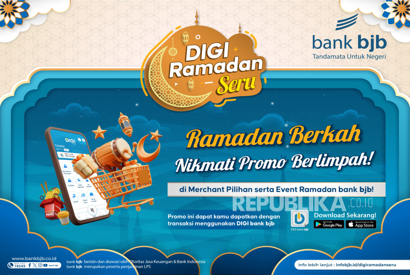 Beragam promo disediakan bank bjb dalam menyambut Ramadan dan Idul Fitri 1446 H, dari cashback hingga paket umrah gratis. 