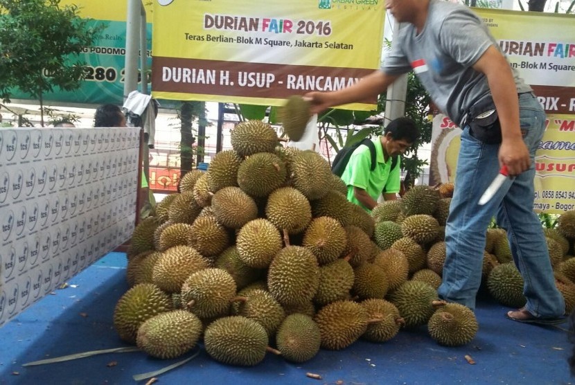 Beragam varian duren bisa dipilih di Durian Fair 2016 yang digelar di Blok M Square, Jaksel.