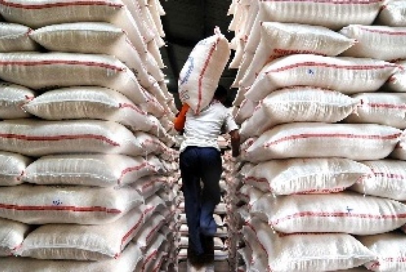 DPP KNPI menilai impor beras kontra dengan swasembada pangan. Beras (ilustrasi)