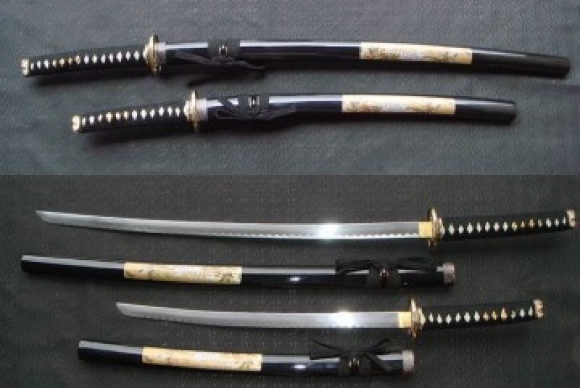 Berbagai macam pedang samurai