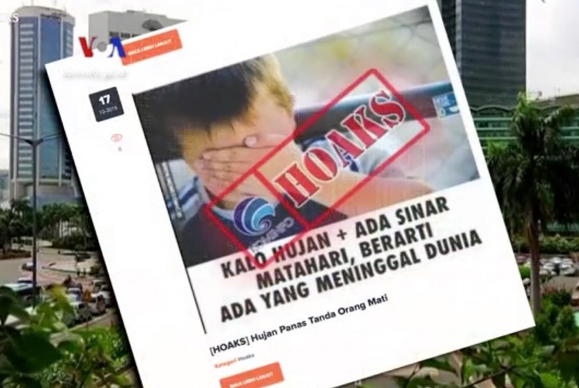 Rektor UGM: Informasi dari Pers Rujukan Perangi Berita Bohong (ilustrasi).