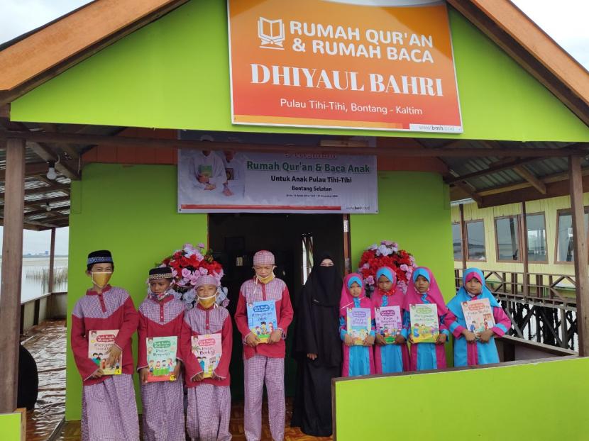 BH meresmikan Rumah Quran dan Baca Anak di Kampung Tihi-Tihi, Bontang Selatan, Kalimantan Timur.