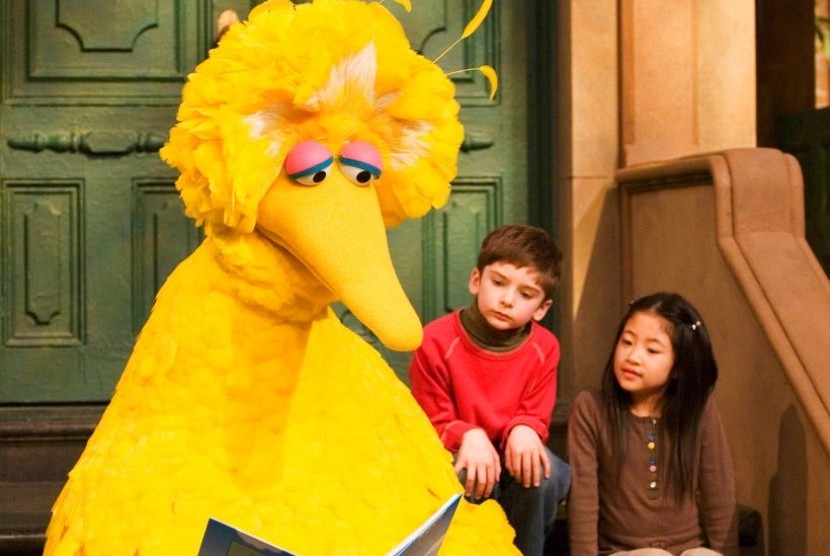 Big Bird di Sesame Street.