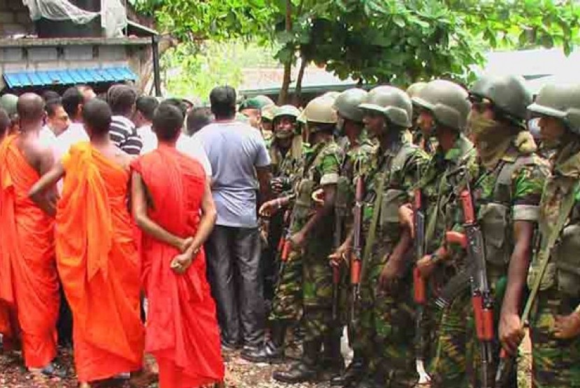 Biksu di Sri Lanka menentang keberadaan Masjid Dambulla di Sri Lanka