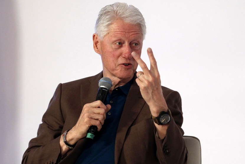 Mantan presiden AS Bill Clinton dirawat di rumah sakit dan kondisinya sudah membaik. Ilustrasi.