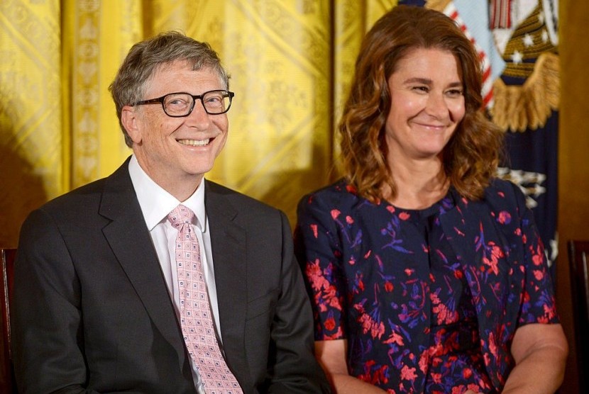Bill Gates dan Melinda Gates 