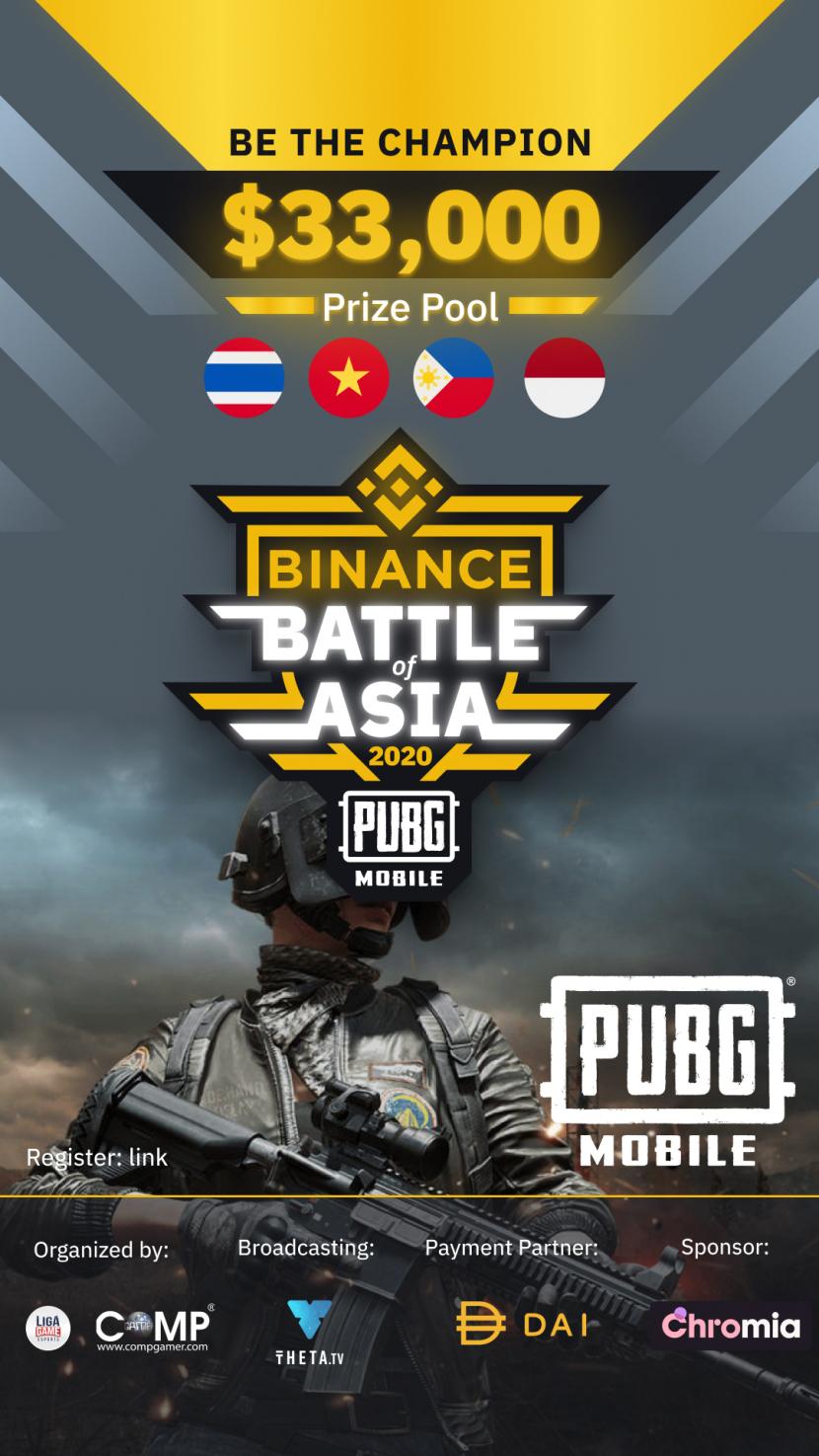 Binance Battle of Asia; PUBGM.