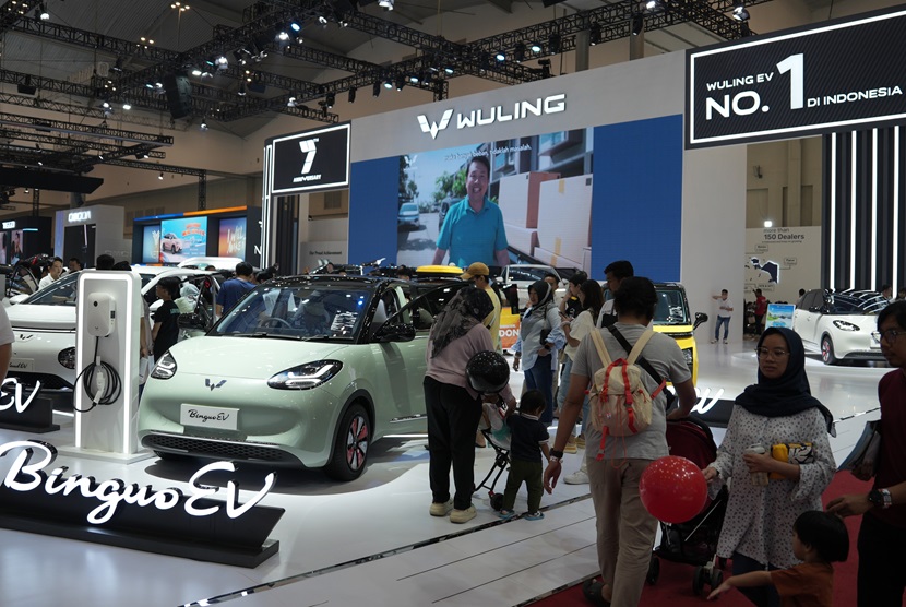 BinguoEV menjadi produk yang paling banyak SPK di Wuling GIIAS 2024 