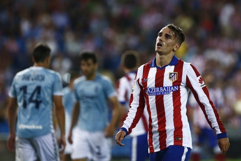 Bintang Atletico Madrid, Antoine Griezmann.