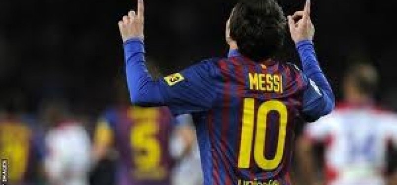 Bintang Lionel Messi semakin bersinar bersama Barcelona.