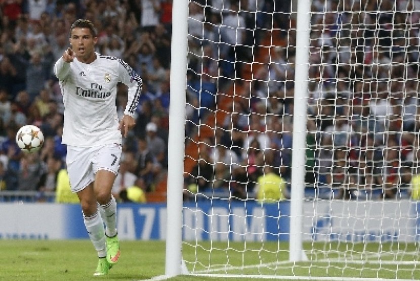 Bintang Real Madrid, Cristiano Ronaldo.