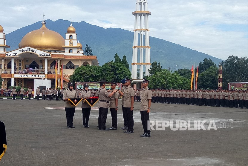 Ilustrasi Sekolah Polisi Negara (SPN) Polda Metro Jaya di Lido, Sukabumi, Jawa Barat.