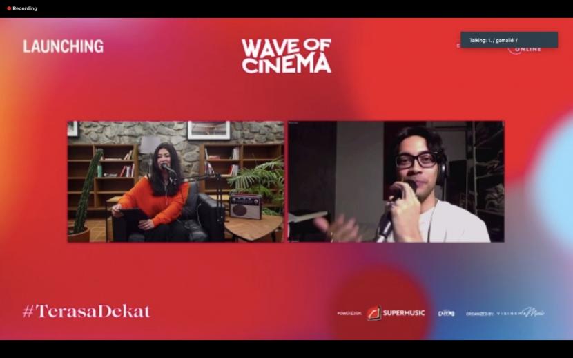 Bioskop Online dan Visinema berkolaborasi menghadirkan konser musik berformat story telling dari sebuah film, Wave of Cinema. Konser Wave of Cinema dimulai pada 18 September hingga 9 Oktober dalam empat pertunjukan menghadirkan lebih dari 30 musisi. 