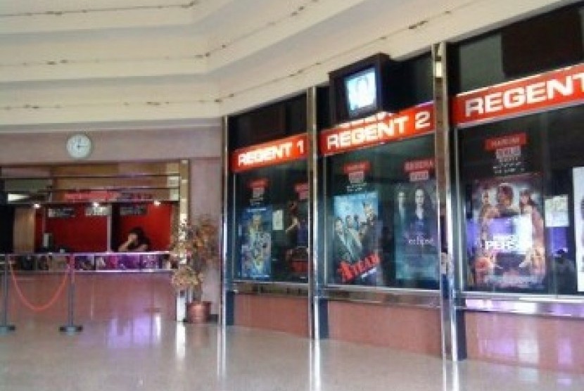 Bioskop di Bandung yang ditutup. Ilustrasi