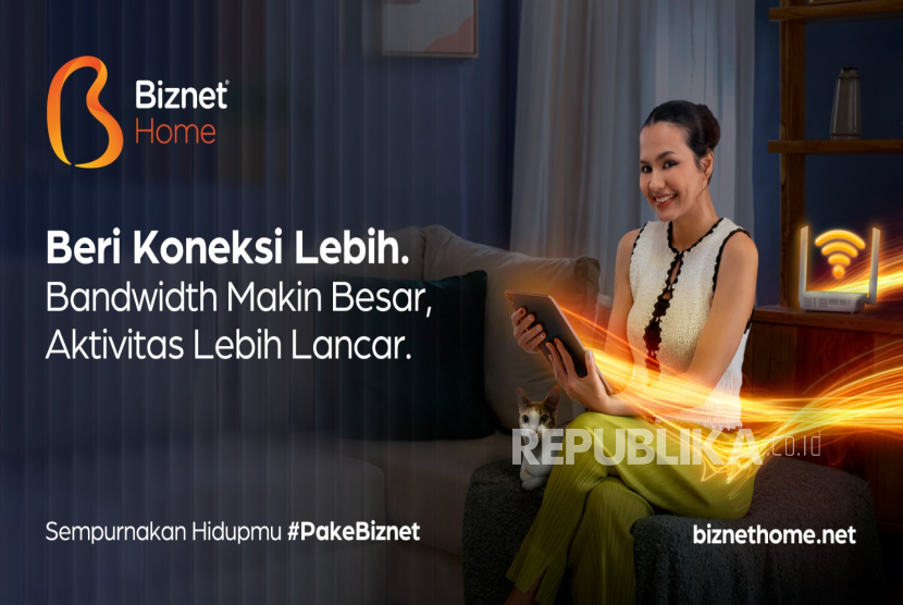 Biznet memberi masyarakat layanan koneksi lebih andal dengan bandwidth yang lebih besar.