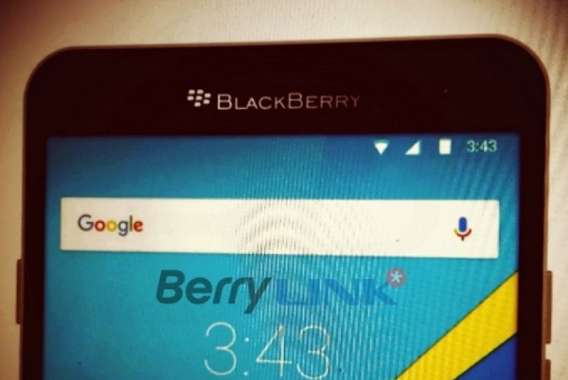 Blackberry Android. Ilustrasi