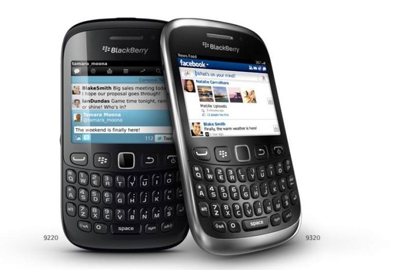 Blackberry curve 9220 dan 9320