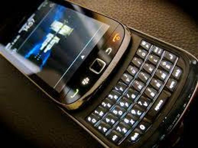 BlackBerry menjadi ponsel yang pernah mengisi sejarah sebagai ponsel yang laris di pasaran. Ilustrasi.