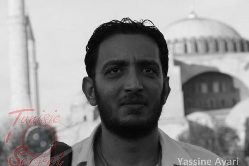 Blogger Yassine Ayari dipenjara pemerintah Tunisia.