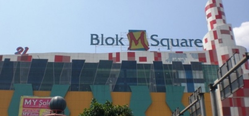 Blok M Square di Jakarta Selatan.