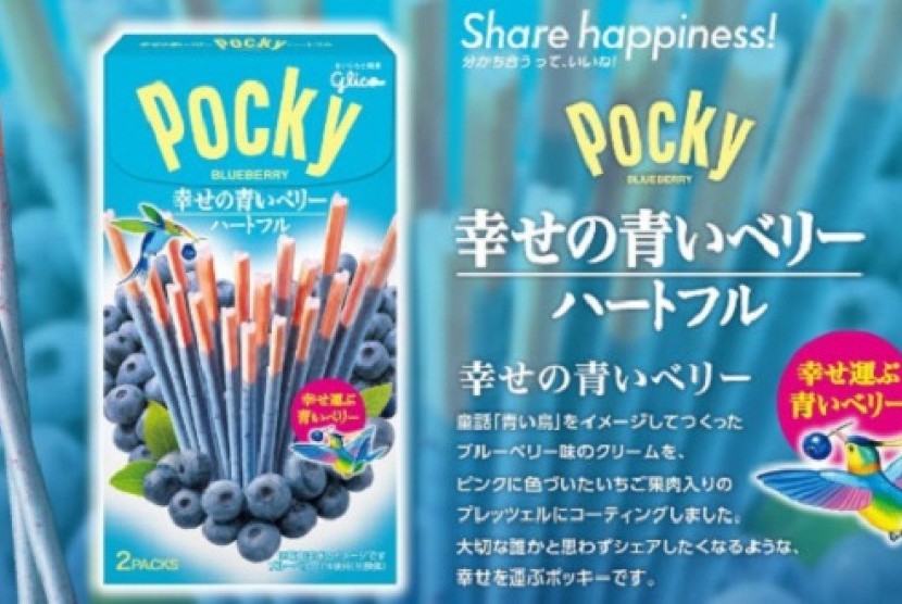 Blue Berry Pocky of Happiness