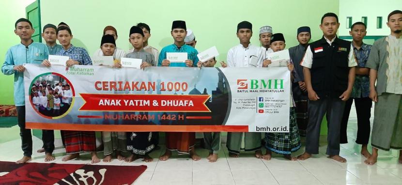 BMH Jawa Tengah menggelar acara Ceriakan 1.000 Yatim-Dhuafa pada momentum 10 Muharram 1442 H.