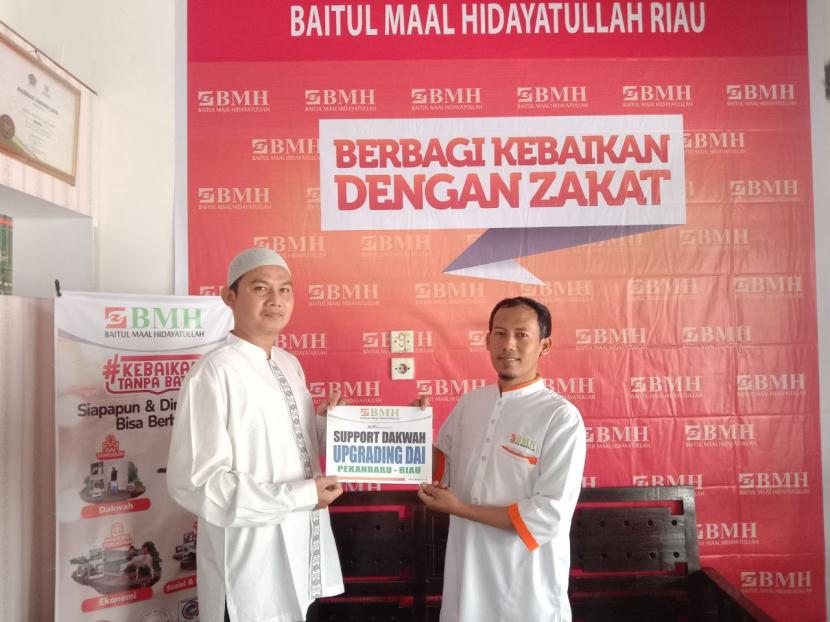 BMH mendukung upgrading dai pedalaman se-Sumatera Barat dan Riau, di Pekanbaru, 25-28 Agustus 2022.