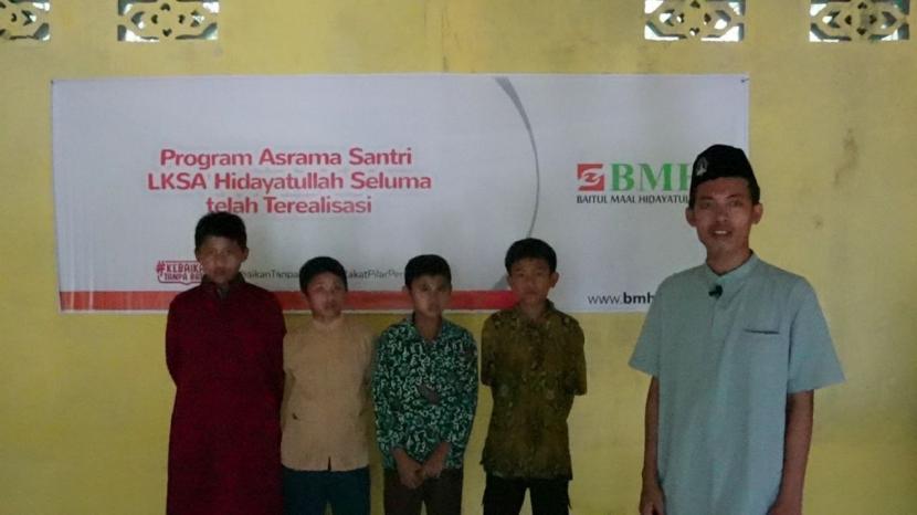 BMH meresmikan  asrama santri yatim dhuafa penghafal Alquran di Seluma, Bengkulu, Kamis (18/8/2022).