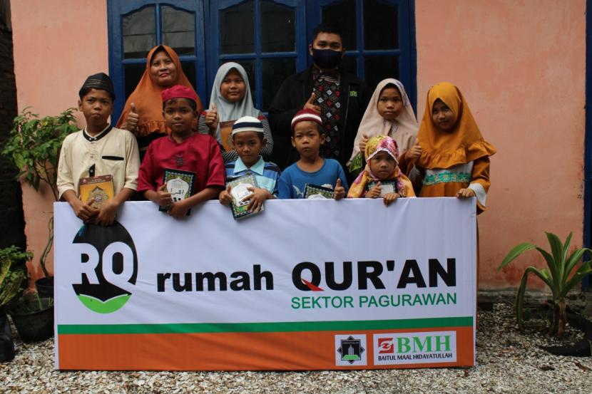 BMH meresmikan Rumah Quran Pagurawan, Kabupaten Batubara, Sumatera Utara.