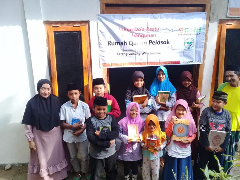 BMH sudah berhasil membangun 35 Rumah Quran di wilayah Jawa Timur.