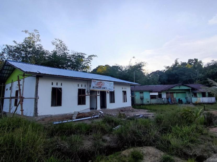 BMH tengah membangun rumah dai tangguh di  Tarakan, Kalimantan Utara. Saat ini progesnya sudah 85 persen.