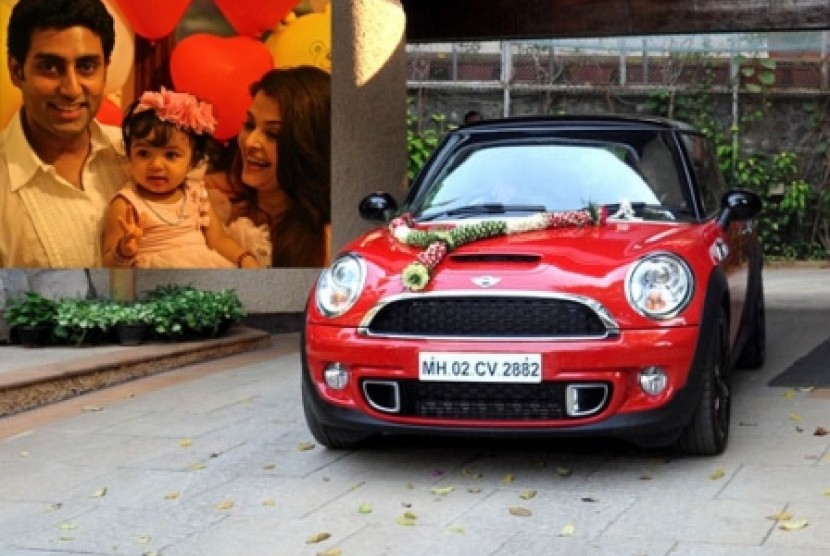 BMW Mini Cooper, hadiah dari Abhishek dan Aishwarya untuk putrinya