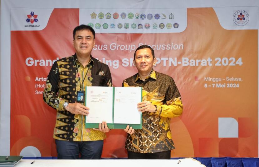 BNI bersinergi dengan 25 Perguruan Tinggi Negeri (PTN) di Indonesia Barat dalam Seleksi Mandiri Masuk Perguruan Tinggi Negeri Indonesia Wilayah Barat (SMMPTN-Barat) 2024.