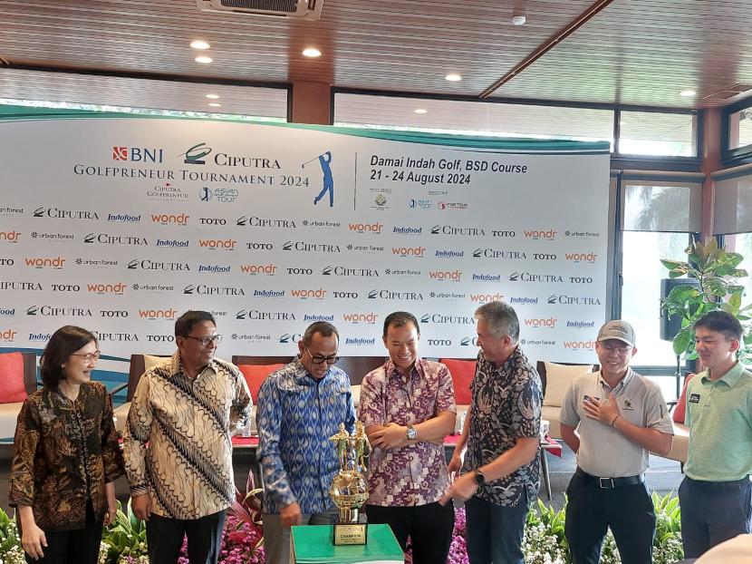 BNI Ciputra Golfpreneur Tournament kembali menjadi bagian dari Asian Development Tour (ADT) pada tahun 2024.