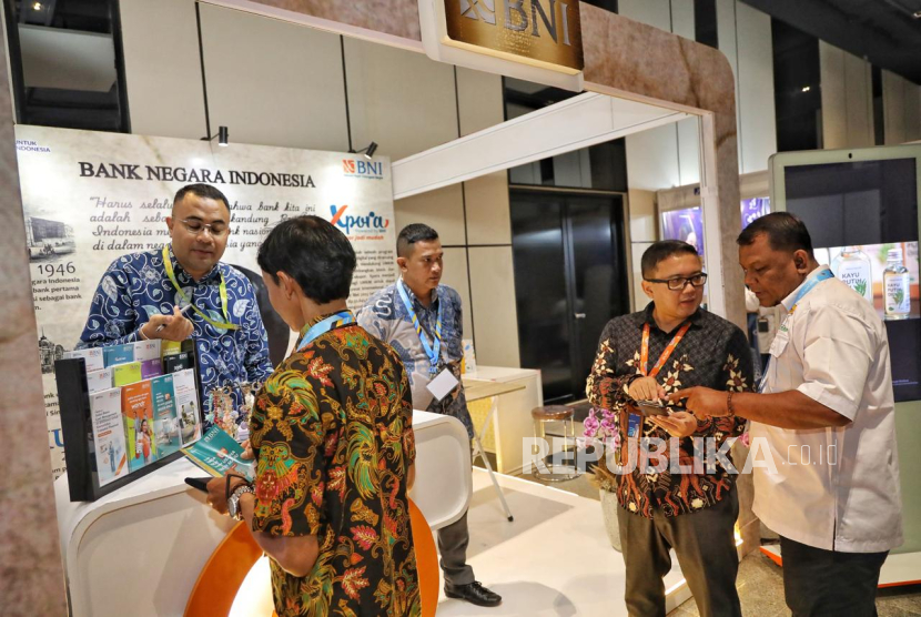 BNI ikut serta dalam peringatan Hari Kewirausahaan Nasional di Gedung SMESCO, Jakarta, Selasa (10/6/2025).