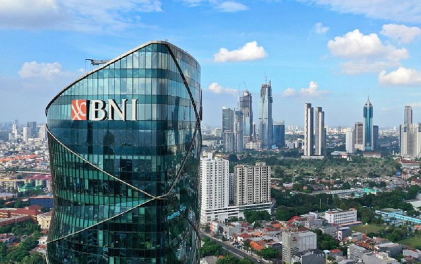 Bank BNI. PT Bank Negara Indonesia (Persero) Tbk mencatat penyaluran kredit tumbuh enam sampai tujuh persen pada kuartal I 2022. Hal ini seiring dengan mulai berjalannya aktivitas ekonomi dari sejumlah segmen.