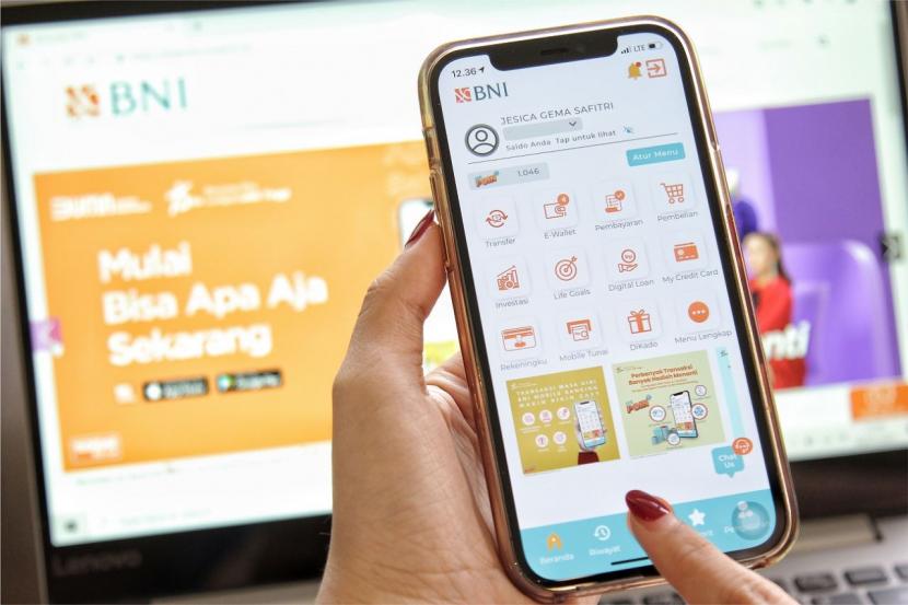 BNI mengimbau nasabah untuk mewaspadai penipuan online (Foto: BNI Mobile Banking)