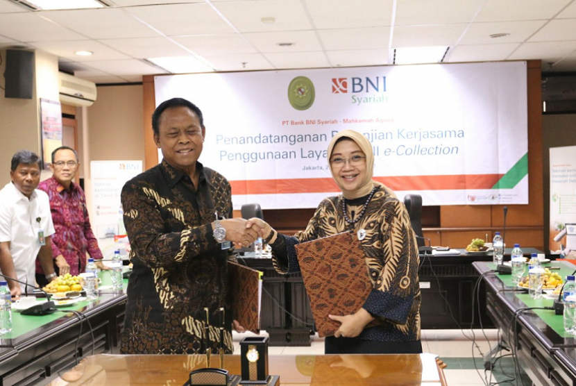 BNI Syariah jalin kerja sama dengan Mahkamah Agung.