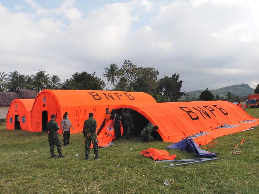 BNPB turun tangan dalam membantu penanganan klaster Covid-19 di lingkungan Pondok Pesantren Darussalam, Blokagung, Banyuwangi 