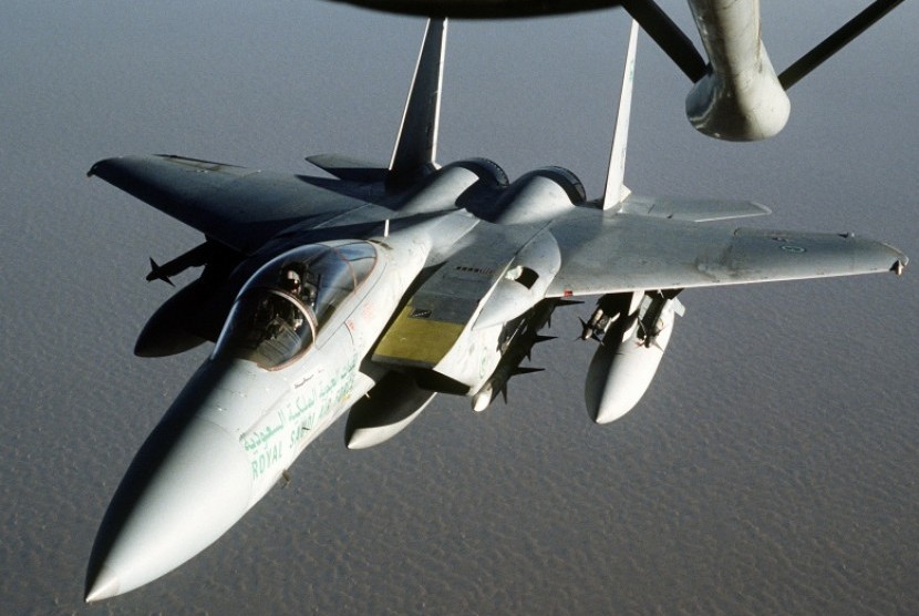 Boeing F-15 Eagle milik Angkatan Bersenjata Arab Saudi.