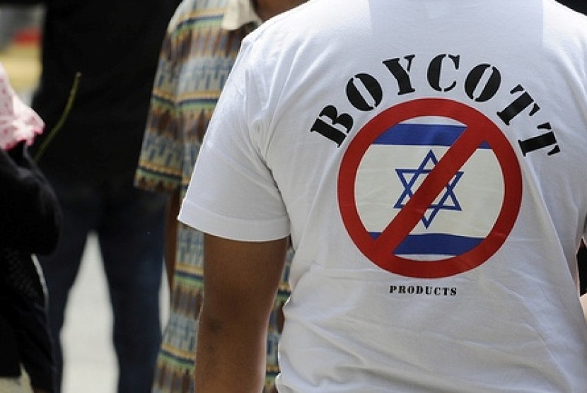Boikot produk Israel (ilustrasi). Publik banyak yang melakukan boikot terhadap produk Israel seiring serangan yang mereka lakukan ke Palestina.