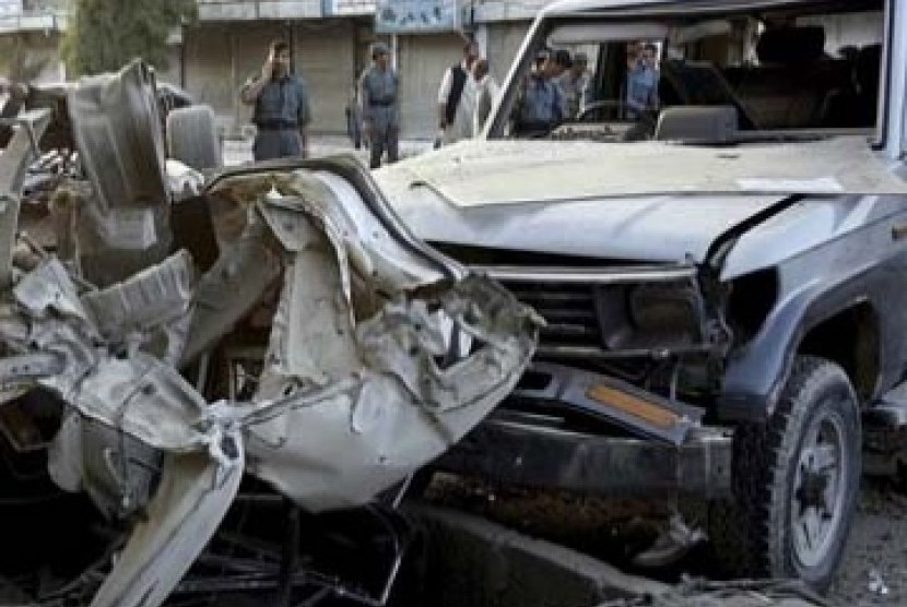 Bom mobil di Kandahar