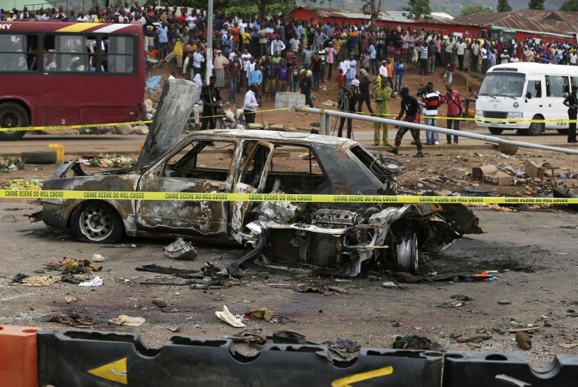 Bom mobil guncang Nigeria (ilustrasi) 