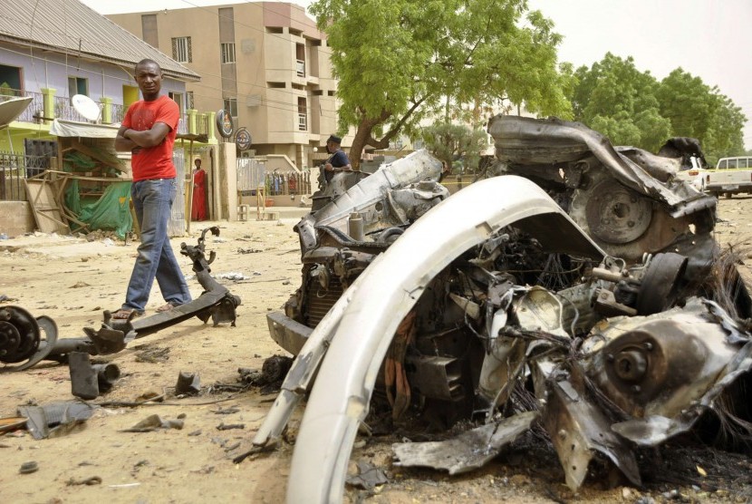 Bom mobil guncang Nigeria. (ilustrasi)