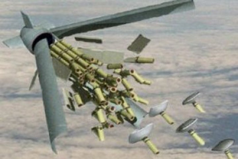 Ukraina telah menerima bom tandan atau bom kluster dari Amerika Serikat.