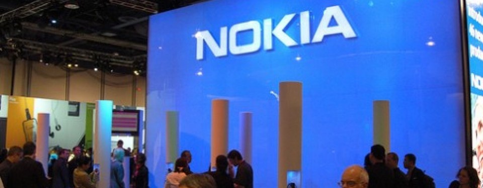 Booth Nokia di sebuah ajang pameran internasional